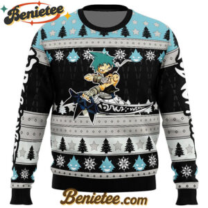 Black Star Soul Eater Ugly Christmas Sweater