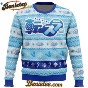 Blue Christmas That time I got reincarnated as a slime Christmas Sweater