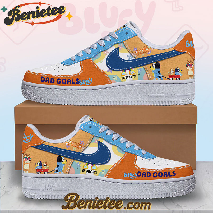 Bluey Air Low-Top Sneakers Shoes For Men And Women