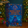 Boise State Broncos football 2025 Advent Calendar, Christmas Countdown Advent Calendar Gift Box with 24 Acrylic Ornaments