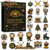 Boston Bruins 100th Anniversary Advent Calendar, Christmas Countdown Advent Calendar Gift Box with 24 Acrylic Ornaments