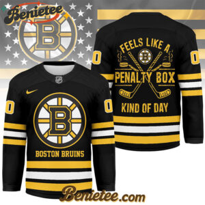 Boston Bruins - Premium NHL Feels Like a Penalty Day Long Jersey