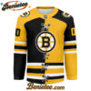 Boston Bruins - Premium NHL Personalized Split Color Hockey Jersey