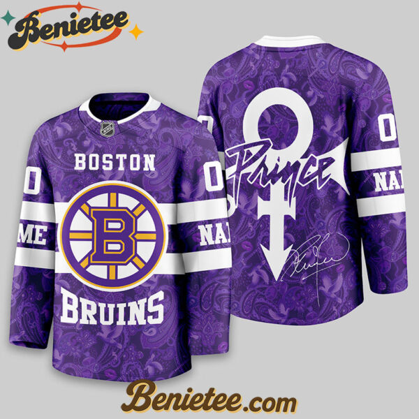 Boston Bruins - Premium NHL Prince Hockey Jersey