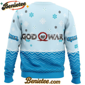 Boy! God of War Ugly Christmas Sweater
