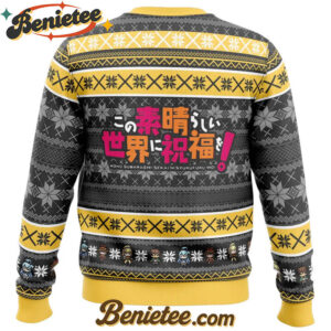 Brace Yourself Konosuba Ugly Christmas Sweater