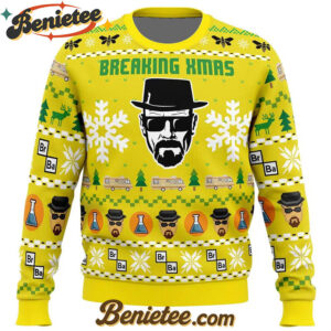 Breaking Xmas Breaking Bad Ugly Christmas Sweater
