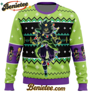 Broly Dragon Ball Z Ugly Christmas Sweater