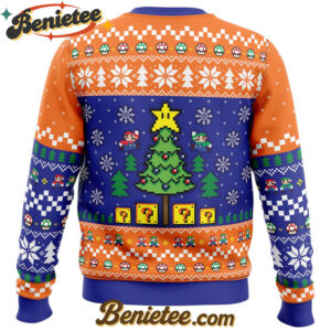 Bros Christmas Mario Bros Ugly Christmas Sweater