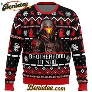 Brotherhood of Nod Command and Conquer Ugly Christmas Sweater