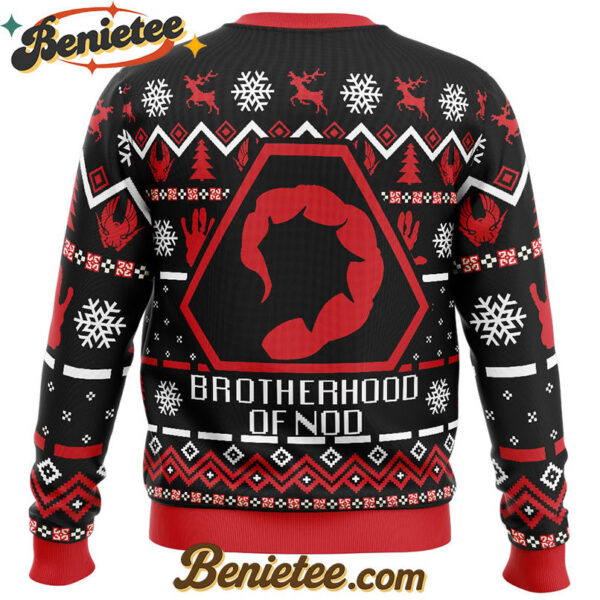 Brotherhood of Nod Command and Conquer Ugly Christmas Sweater
