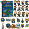 Buffalo Sabres Advent Calendar, Christmas Countdown Advent Calendar Gift Box with 24 Acrylic Ornaments