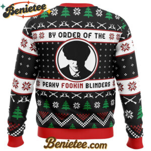 By The Order of The Peaky Blinders Peaky Blinders Ugly Christmas Sweater