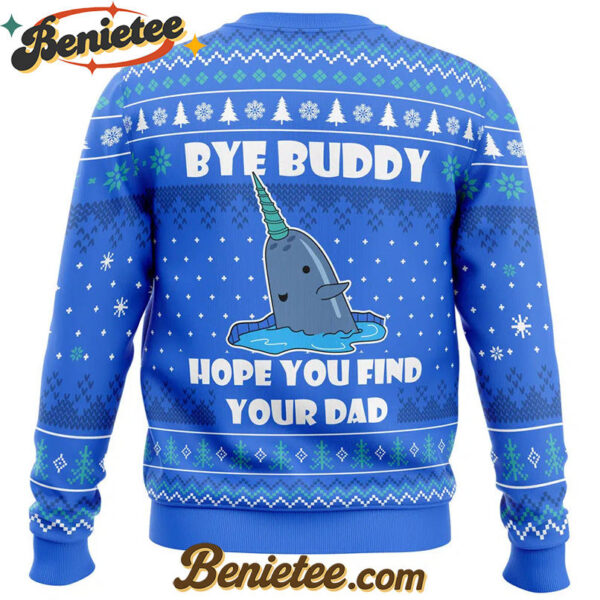 Bye Buddy Elf Ugly Christmas Sweater