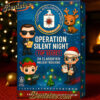 CIA Operation Silent Night Advent Calendar, Christmas Countdown Advent Calendar Gift Box with 24 Acrylic Ornaments