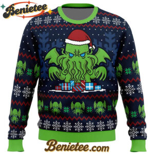 Call Of Christmas Cthulhu Ugly Christmas Sweater