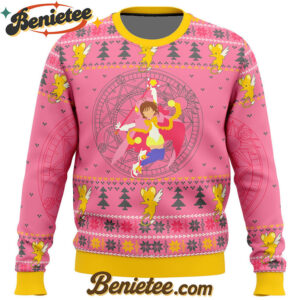 Cardcaptor Sakura Ugly Christmas Sweater