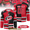 Carolina Hurricanes - Premium NHL Personalized Split Color Hockey Jersey