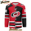 Carolina Hurricanes - Premium NHL Personalized Split Color Hockey Jersey