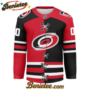 Carolina Hurricanes - Premium NHL Personalized Split Color Hockey Jersey
