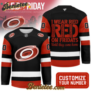 Carolina Hurricanes - Premium NHL Red Friday Hockey Jersey