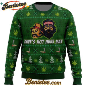 Cheech And Chong Ugly Christmas Sweater
