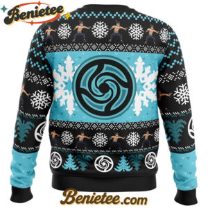 Chibi Aoi Todo Jujutsu Kaisen Ugly Christmas Sweater