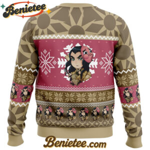 Chibi Christmas Haganezuka Hotaru Demon Slayer Ugly Christmas Sweater