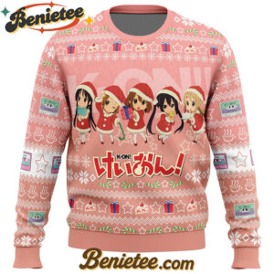 Chibi Christmas K-On! Ugly Christmas Sweater