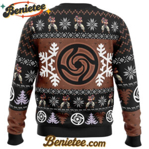 Chibi Toji Fushiguro Jujutsu Kaisen Ugly Christmas Sweater