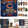 Chicago Bears 2025 Advent Calendar 105th anniversary (1920 “ 2025) Christmas Idea, Christmas Gift, Christmas Countdown Advent Calendar Gift Box with 24 Acrylic Ornaments