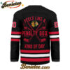 Chicago Blackhawks - Premium NHL Feels Like a Penalty Day Long Jersey