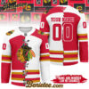 Chicago Blackhawks - Premium NHL Personalized Split Color Hockey Jersey