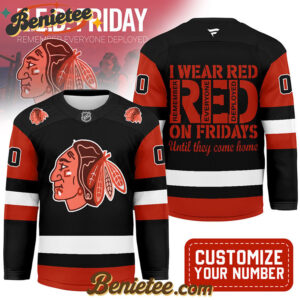 Chicago Blackhawks - Premium NHL Red Friday Hockey Jersey