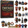 Chicago Sports Advent Calendar 2025, Christmas Countdown Advent Calendar Gift Box with 24 Acrylic Ornaments