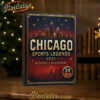 Chicago Sports Advent Calendar 2025, Christmas Countdown Advent Calendar Gift Box with 24 Acrylic Ornaments
