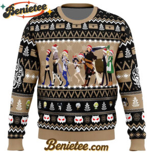 Christmas Adventure DanMachi Ugly Christmas Sweater