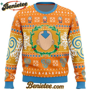 Christmas Airbenders Avatar The Last Airbender Ugly Christmas Sweater