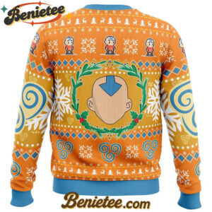 Christmas Airbenders Avatar The Last Airbender Ugly Christmas Sweater