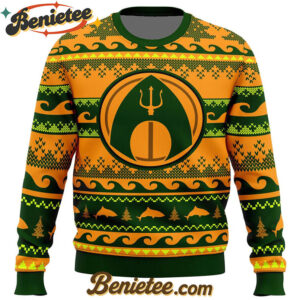 Christmas Aquaman DC Comics Ugly Christmas Sweater
