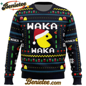 Christmas Arcade Pac-Man Ugly Christmas Sweater