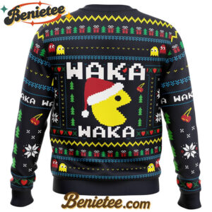 Christmas Arcade Pac-Man Ugly Christmas Sweater