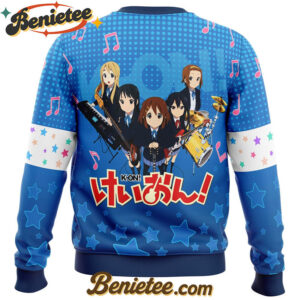 Christmas Band K-On! Ugly Christmas Sweater