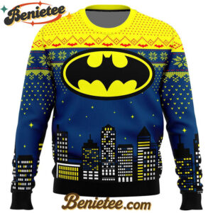 Christmas Batman DC Ugly Christmas Sweater