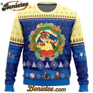Christmas Beauty and the Beast Ugly Christmas Sweater