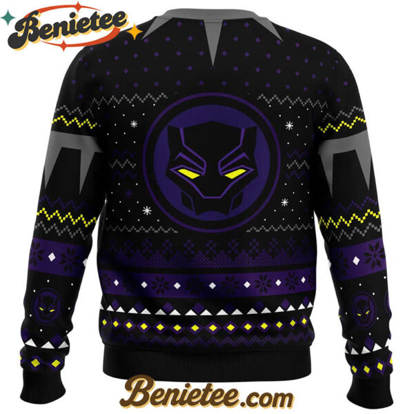 Christmas Black Panther Ugly Christmas Sweater