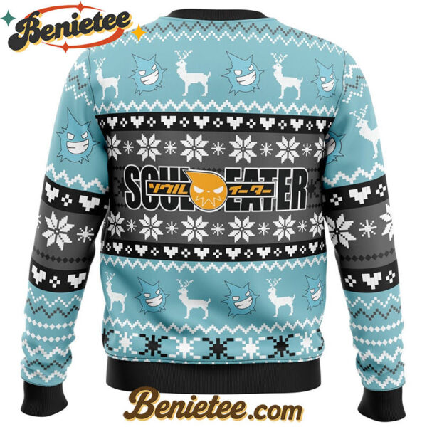 Christmas Black Star Soul Eater Ugly Christmas Sweater