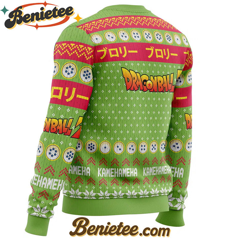 Christmas Broly Dragon Ball Z Ugly Christmas Sweater