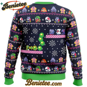 Christmas Bubble Bubble Bobble Ugly Christmas Sweater