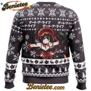 Christmas Can I Eat That Date A Live Ugly Christmas Sweater